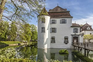 Images Dated 15th July 2021: Bottmingen Castle south of Basel, Canton Basel-Country, Switzerland
