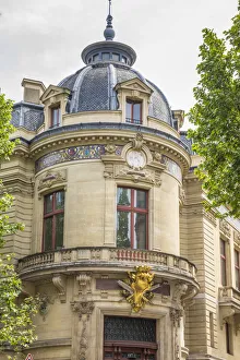 Left Bank Prints: Boulevard St Germain, Rive Gauche, Paris, France