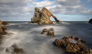 Moray Prints: Bow Fiddle Rock, Portknockie, Moray, Buckie, Scotland, UK