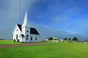 Maritime Province Prints: Brae United Church Brae Prince Edward Island, Canada