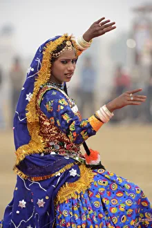India Prints: Braj Mahotsau festival, Bharatpur, Rajasthan, India, asia
