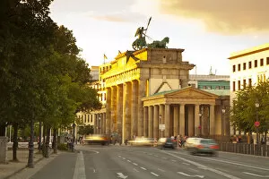 Images Dated 18th July 2011: Brandenburg Gate, Platz des 18 Marz 1848, Berlin, Germany