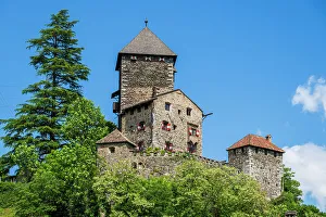 Chiusa Prints: Branzoll castle, Klausen-Chiusa, Alto Adige-South Tyrol, Italy
