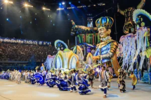Images Dated 14th September 2017: Brazil, Amazonas state, Brazilian Amazon, Parintins, Boi Bumba festival