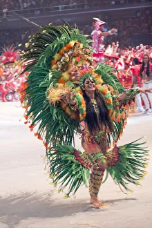Brazil, Amazonas state, Brazilian Amazon, Parintins, Boi Bumba festival