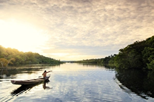 Images Dated 29th June 2017: Brazil, Brazilian Amazon, Amazonas state, Amazon Ecopark lodge scenes