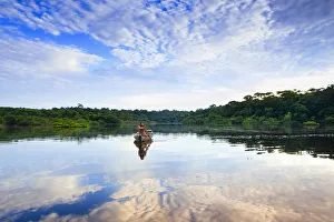 Brazil, Brazilian Amazon, Amazonas state, Amazon Ecopark lodge scenes