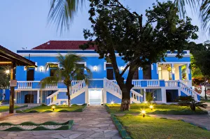 Para Prints: Brazil, Brazilian Amazon, Para, Marajo island, Soure, Casarao da Amazonia hotel, one