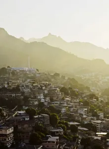 Ghetto Prints: Brazil, City of Rio de Janeiro, Elevated view of the Favela Morro dos Prazeres