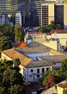 Images Dated 23rd September 2016: Brazil, City of Rio de Janeiro, Santa Teresa Neighbourhood with the Convento de Santa