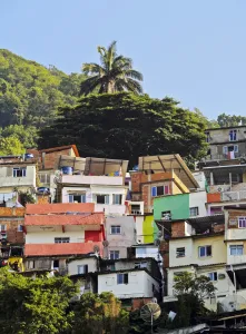 Ghetto Prints: Brazil, City of Rio de Janeiro, View of the Favela Santa Marta