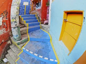 Images Dated 23rd September 2016: Brazil, City of Rio de Janeiro, View of the Favela Santa Marta