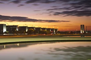Brazil, Distrito Federal-Brasilia, Brasilia, National Congress of Brazil, designed