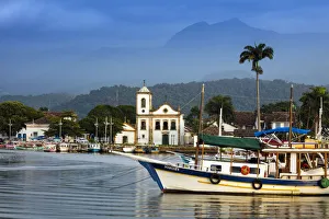 Brazil, Green Coast (Costa Verde), historic Portuguese colonial centre of Paraty town Brazil, Green Coast (Costa Verde), historic Portuguese colonial centre of Paraty town