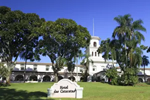 Luxury Accomodation Prints: Brazil, Parana, Iguassu Falls, Historic Hotel das Caratas