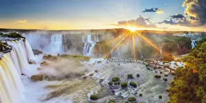Brazil, Parana, Iguassu Falls National Park (Cataratas do Iguacu) (UNESCO Site), Devils Throat