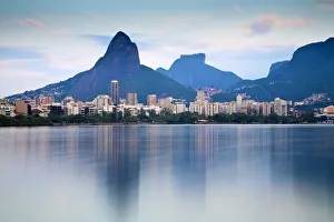 Images Dated 17th August 2010: Brazil, Rio De Janeiro, Lagoa Rodrigo de Freitas
