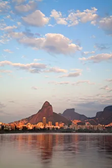 Images Dated 17th August 2010: Brazil, Rio De Janeiro, Lagoa Rodrigo de Freitas