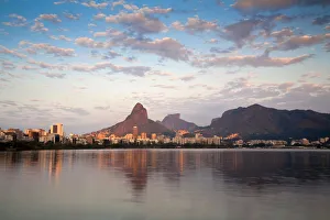 Images Dated 17th August 2010: Brazil, Rio De Janeiro, Lagoa Rodrigo de Freitas