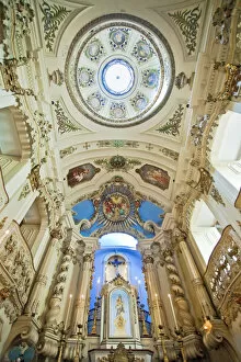 Images Dated 20th September 2012: Brazil, Rio de Janeiro state, Rio de Janeiro city, baroque interior of the Nossa Senhora
