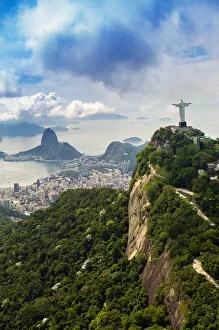 Images Dated 15th July 2016: Brazil, Rio de Janeiro, UNESCO World Heritage listed landscape of Rio de Janeiro