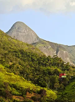 Brazil, State of Rio de Janeiro, Petropolis, Correas, View towards Pedra do Cone