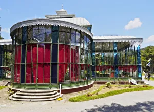 Brazil, State of Rio de Janeiro, Petropolis, View of the Crystal Palace Palacio de