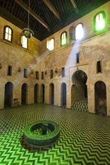Images Dated 2nd August 2012: The breathtaking interior of the Bou Inania Medersa, Medina, Meknes, Morocco