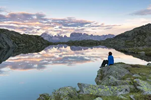 Adamello Brenta Natural Park Gallery: Brenta dolomites view from Lago Nero, Adamello Brenta natural park, Trento province