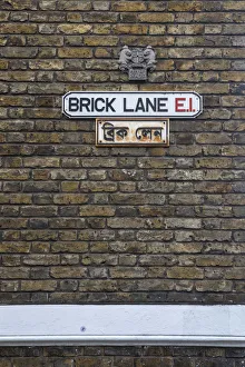 Brick Lane, East End, London, England, UK