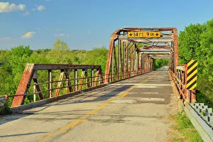 Highways Prints: Bridge over Gasconade River, Richland, Missouri, USA
