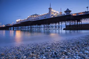 Brighton Prints: Brighton Pier. Brighton. England, United Kingdom