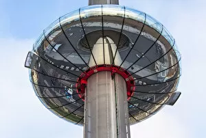 British Airways i360, the observation tower, on Brighton seafront, East Sussex, England