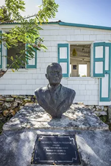 Bust Prints: British Virgin Islands, Anegada, The Settlement, The Theodolph Faulkner House Museum