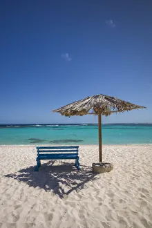British Virgin Islands, Anegada, Loblolly Bay Beach, beach view