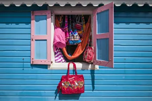 British Virgin Islands, Tortola, Road Town, Cruise Ship Dock, souvenir shop