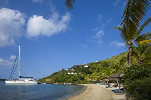British Virgin Islands, Virgin Gorda, The Bitter End, Bitter End Yacht Club, hillside