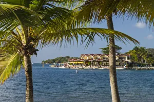 British Virgin Islands, Virgin Gorda, Saba Rock, Saba Rock Resort and Restaurant