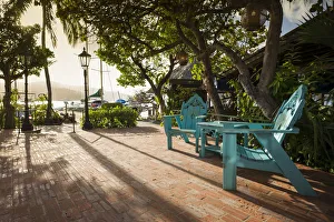 British Virgin Islands, Virgin Gorda, The Bitter End, beach chairs