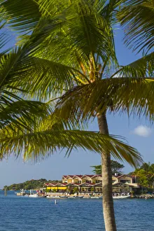 British Virgin Islands, Virgin Gorda, Saba Rock, Saba Rock Resort and Restaurant