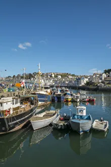 Brixham harbour, Devon, England, UK