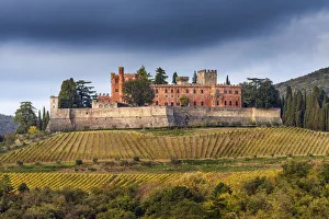 Brolio castle, Gaiole in Chianti, Siena province, Tuscany, Italy Brolio castle, Gaiole in Chianti, Siena province, Tuscany, Italy