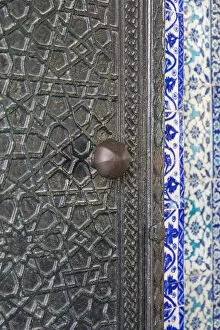 Images Dated 9th October 2020: Bronze door, Topkapi Palace, Istanbul, Turkey