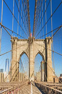 Images Dated 2nd February 2017: Brooklyn Bridge, New York, USA