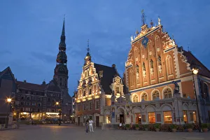 Images Dated 22nd December 2008: Brotherhood of Blackheads House, Riga, Latvia