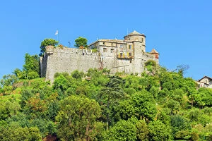 Images Dated 15th November 2022: Brown Castle, Portofino, Liguria, Italy