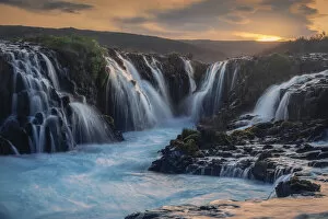 Images Dated 21st October 2020: Bruarfoss waterfall, Iceland