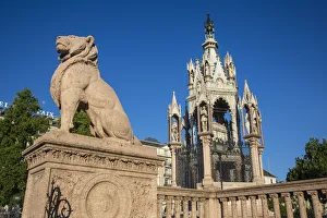 Geneva Prints: Brunswick Monument, Quai de Mont-Blanc, Lake Geneva, Geneva, Switzerland
