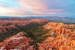 Q3 2023 Prints: Bryce Canyon amphitheater at sunset, Bryce Point, Bryce Canyon National Park, Utah, USA