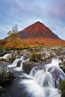 Moorland Prints: Buachaille Etive Mor, Glencoe, Scottish Highlands, Scotland, UK